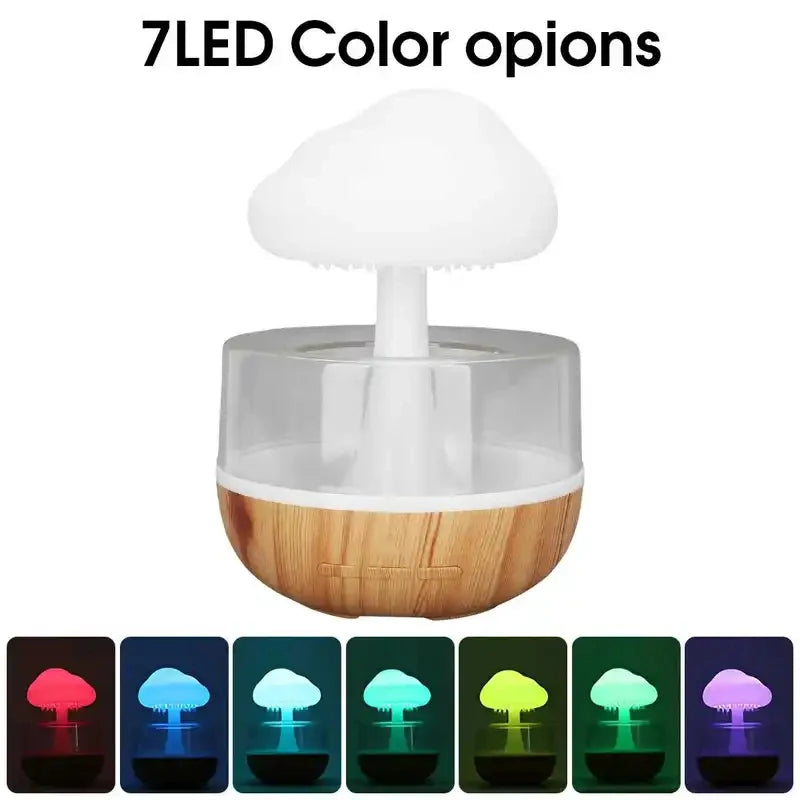 Rain Cloud Humidifier/ Lamp