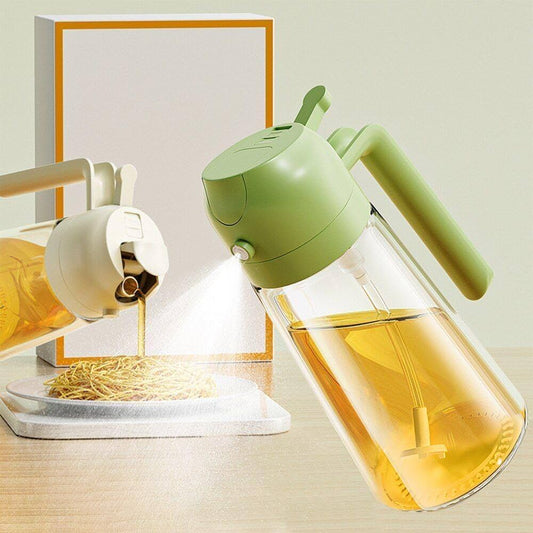 Olive Oil Dispenser,2in1 Oil Sprayer & Pourer