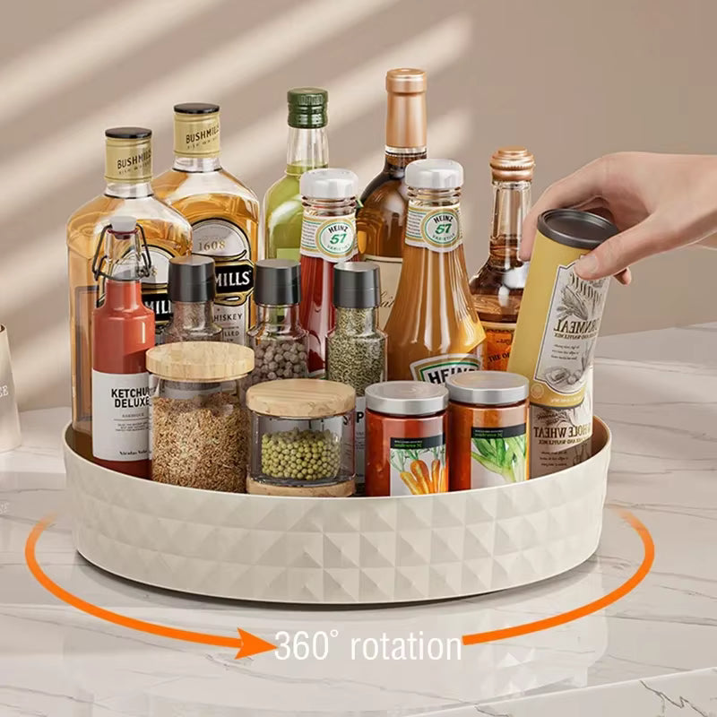 Rotating Cabinet Storage Rack