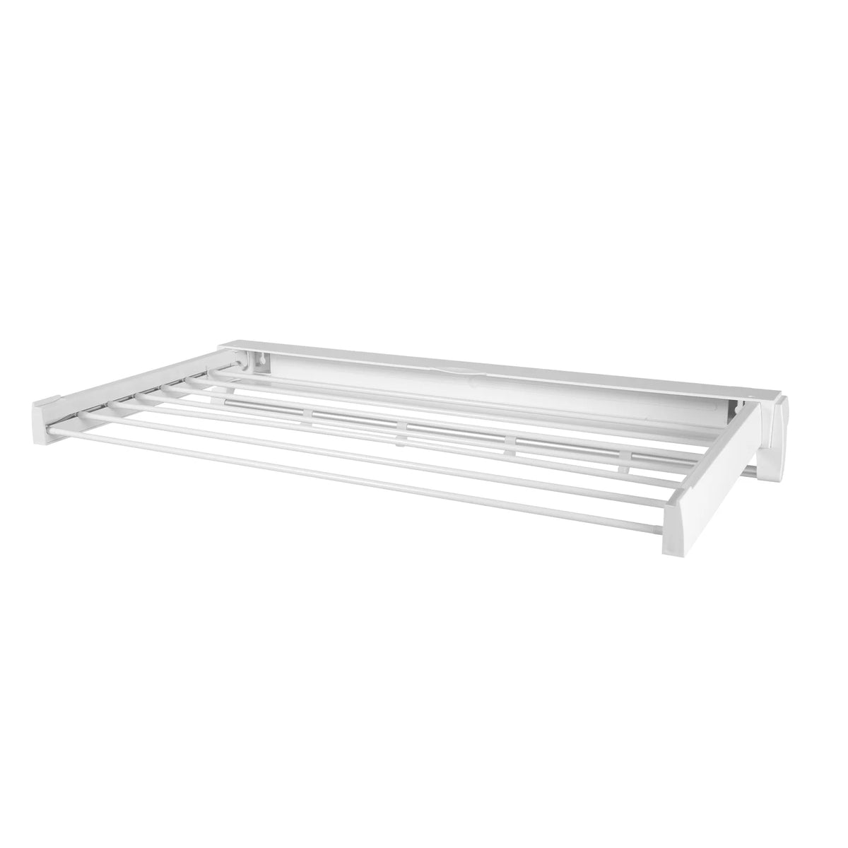 Wall Mount Retractable Clothes Drying Rack Foldable