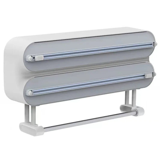 Plastic Wrap Dispenser Magnetic & Self adhesive