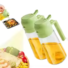 Olive Oil Dispenser,2in1 Oil Sprayer & Pourer