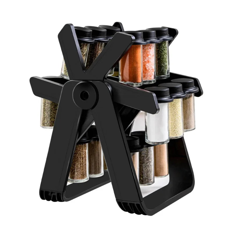 Kitchen Rotatable Ferris Wheel Spice Organizer