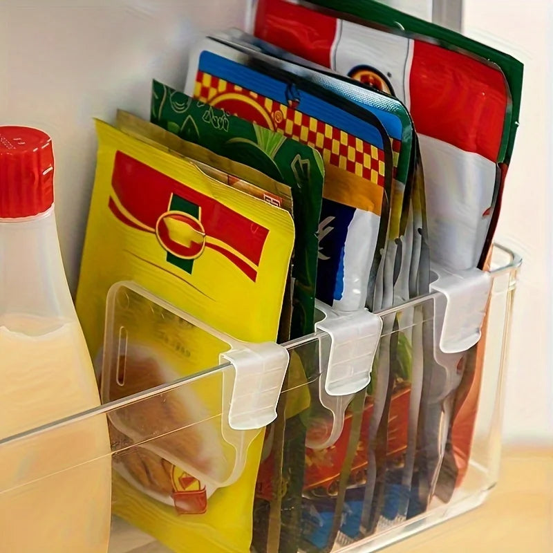 8pcs Refrigerator Side Door Sorting Partition Card