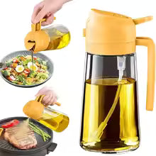 Olive Oil Dispenser,2in1 Oil Sprayer & Pourer