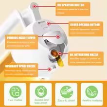 Olive Oil Dispenser,2in1 Oil Sprayer & Pourer