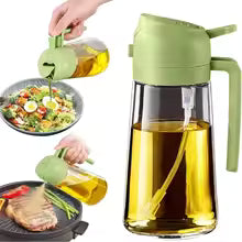 Olive Oil Dispenser,2in1 Oil Sprayer & Pourer