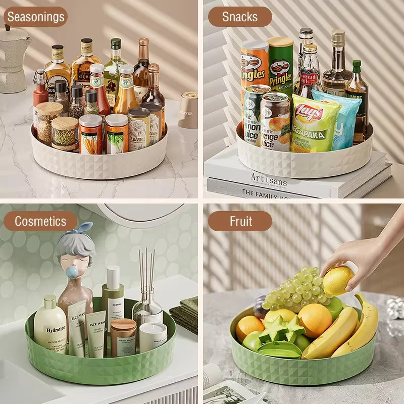Rotating Cabinet Storage Rack